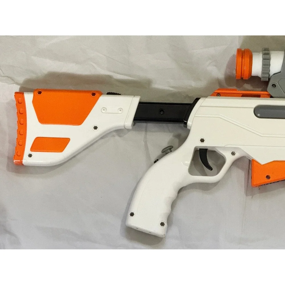 Cabela's Top Shot Elite Wireless Controller Xbox 360 White Orange Rifle‎ Scope